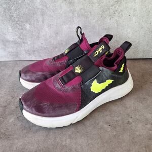 Nike Flex Plus SE "Sangria Volt" sneakers‎ pull on running shoes magenta neon
